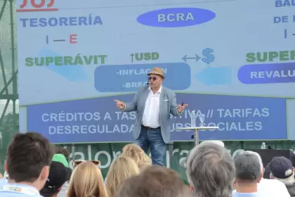 Di Stefano disertó en el Foro Económico realizado en la Capital Nacional de los Agronegocios.