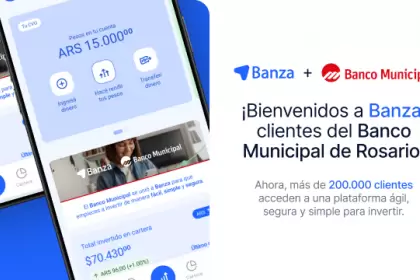 Acuerdo entre Banza y Banco Municipal.