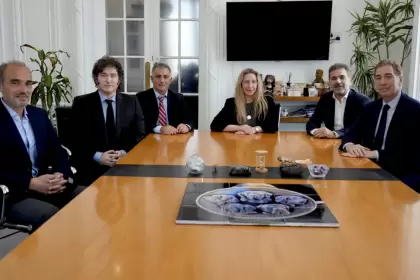 ELECCIONES 2025: Javier Milei y su hermana Karina se reunieron con los diputados del PRO Diego Santilli y Cristian Ritondo