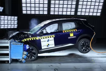 El Nuevo Kicks logró la nota máxima en los test de Latin NCAP.