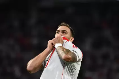 González Pírez marcó el gol número 100 de River en la Copa Argentina.