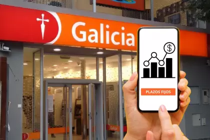 Plazos fijos del Banco Galicia hoy.