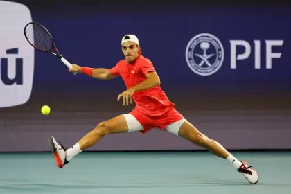 Cerúndolo se quedó en las puertas de las semifinales en el Masters 1000 de Miami