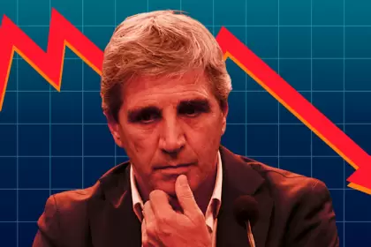 El ministro de Economía, Luis Caputo