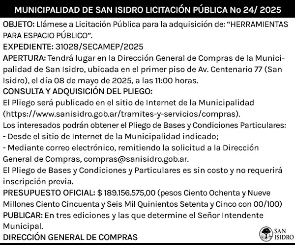 san isidro l24