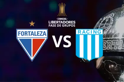 Fortaleza y Racing se enfrentan por la primera fecha del Grupo E de la Copa Libertadores 2025