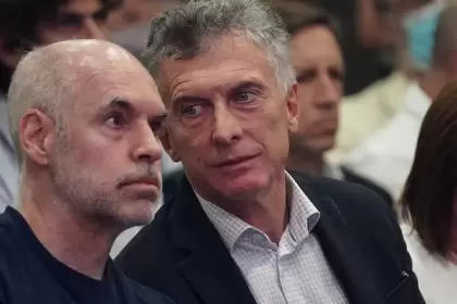 Horacio Rodríguez Larreta y Mauricio Macri