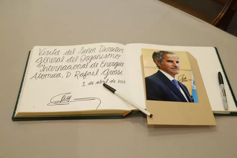 Rafael Grossi, en el CARI