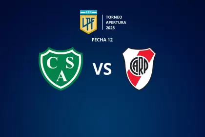 Sarmiento y River se enfrentan por la fecha 12 del Grupo B del Torneo Apertura 2025