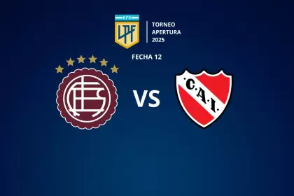 Lanús e Independiente se enfrentan por la fecha 12 del Grupo B del Torneo Apertura 2025