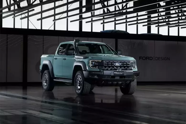 Así luce la Ford Ranger Heavy Duty que se develó en Australia.