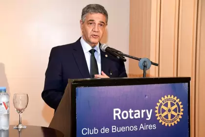Jorge Macri en el Rotary Club