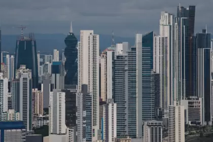 Vista panorámica del centro financiero de la Ciudad de Panamá.
