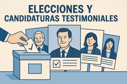 Elecciones 2025 y candidatos testimoniales.