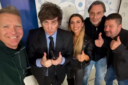 Milei con Fantino