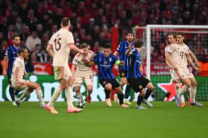 El Inter de Lautaro Martínez intentará darle la estocada final al Bayern Múnich.