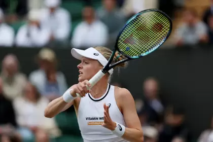 Dart le hizo un particular pedido a la jueza de silla durante el torneo WTA de Rouen