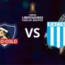 Colo-Colo vs. Racing EN VIVO: seguí el minuto a minuto del partido HOY