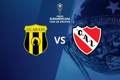 Guaraní e Independiente se enfrentan por la tercera fecha del Grupo A de la Copa Sudamericana 2025