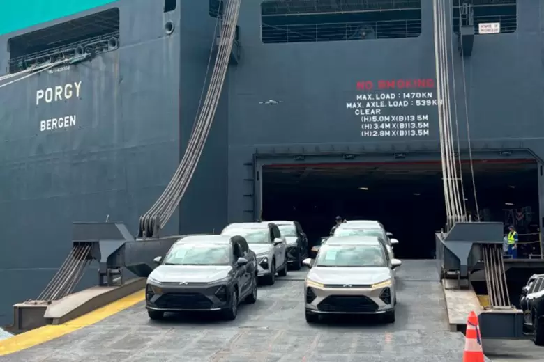 Las primeras unidades de la Nueva Chevrolet Captiva EV ya están en Brasil.
