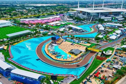 El GP de Miami está ubicado cerca del Hard Rock Stadium, escenario donde se jugó la final de la Copa América 2024