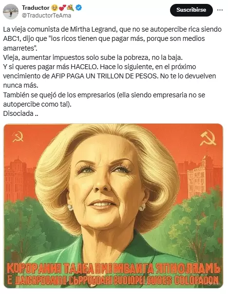 La imagen que posteó @TraductorTeAma