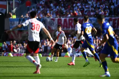 Último Superclásico disputado en el Monumental