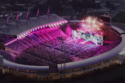 Así quedaría el estadio José María Minella de Mar del Plata luego de recibir una inversión de más de US$ 20 millones