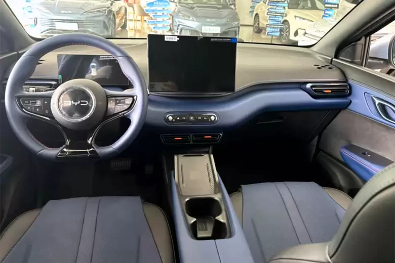 Los cambios en el city car eléctrico de BYD están también en el interior.
