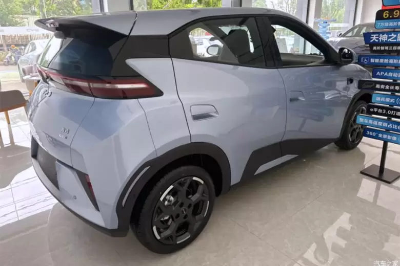 El Dolphin Mini llegará a la Argentina desde China, importado por la propia BYD.