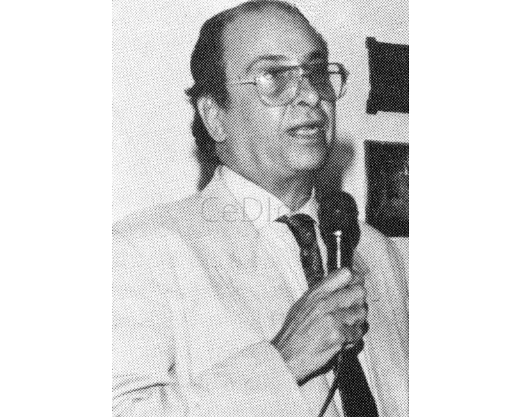 Juan Carlos Portantiero, decano de la Facultad de Ciencias Sociales de la UBA en 1990, cuya insistencia empujó a Pablo Gerchunoff a una breve militanc