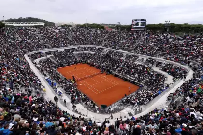 El Masters 1000 de Roma se llevará a cabo entre el miércoles 6 y el domingo 17 de mayo