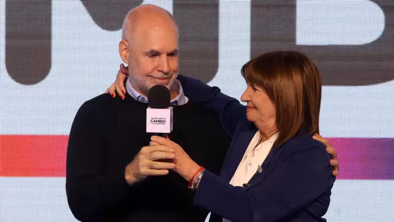 Horacio Rodríguez Larreta y Patricia Bullrich.
