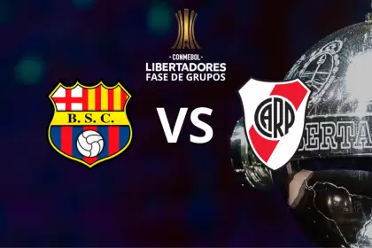Barcelona SC y River se enfrentan por la cuarta fecha del Grupo B de la Copa Libertadores 2025