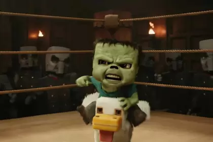 Una Película de Minecraft se convirtió, adrede o no, en un meme. O mejor dicho: en la primera película shitpost.