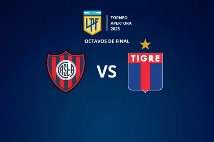 San Lorenzo y Tigre se enfrentan por los octavos de final del Torneo Apertura 2025