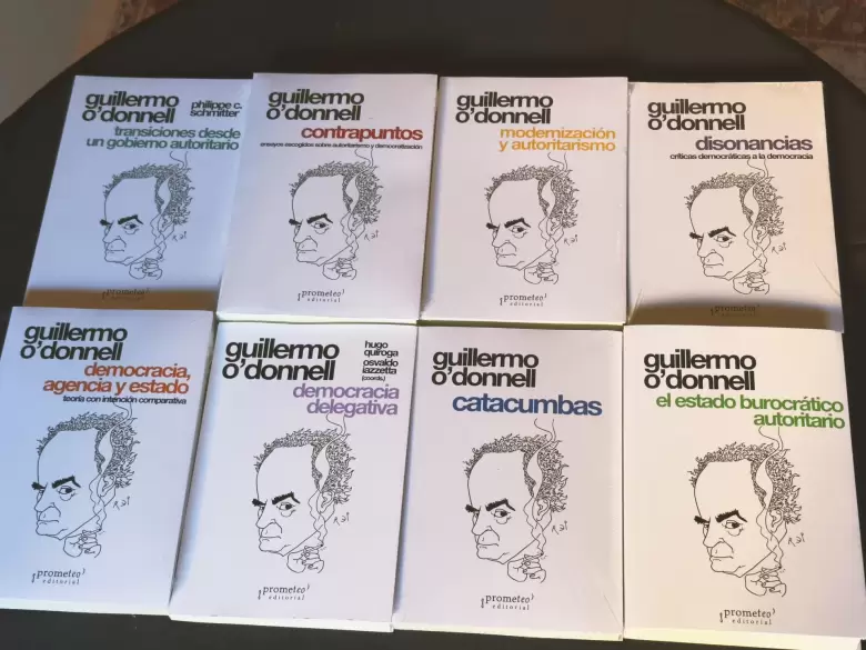 En la Feria del Libro de Buenos Aires se presentó la edición completa de la obra del politólogo Guillermo O'Donnell, publicada por editorial Prometeo.