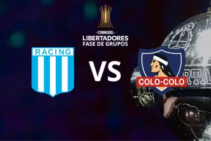 Racing y Colo-Colo se enfrentan por la quinta fecha del Grupo E de la Copa Libertadores 2025