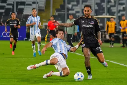 Racing y Colo-Colo ya se enfrentaron en la Copa Libertadores: igualaron 1-1 por la tercera fecha del Grupo E