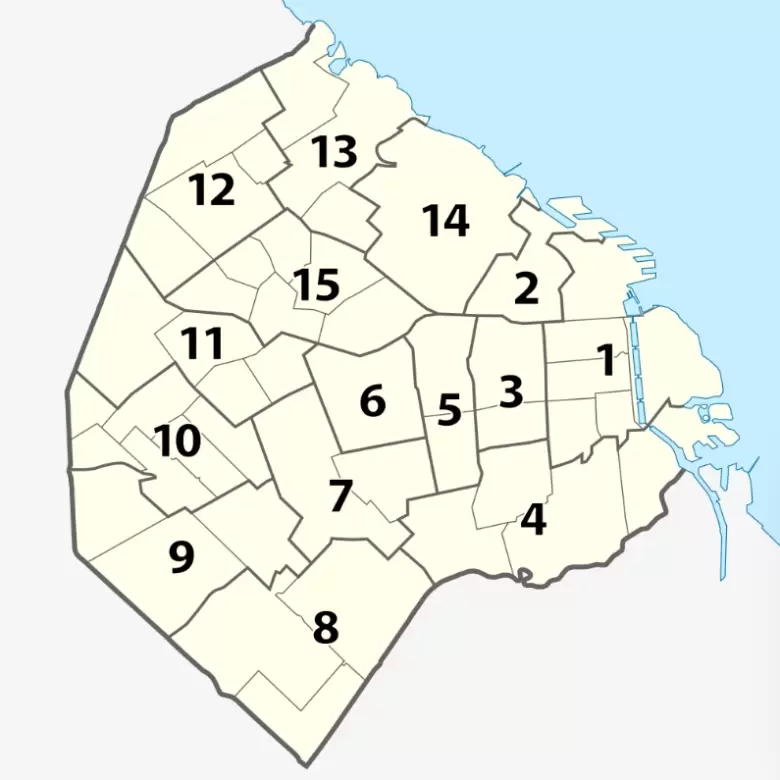 Las comunas de Buenos Aires