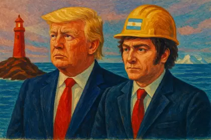 Imagen de Javier Milei y Donald Trump