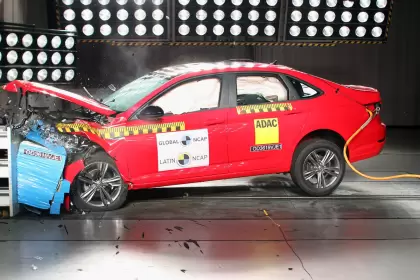Un sedán mediano que se vende en nuestro país logró la máxima nota en seguridad