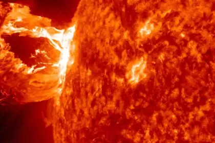 Radiación, GPS y apagones: la NASA monitorea el impacto de una potente tormenta solar