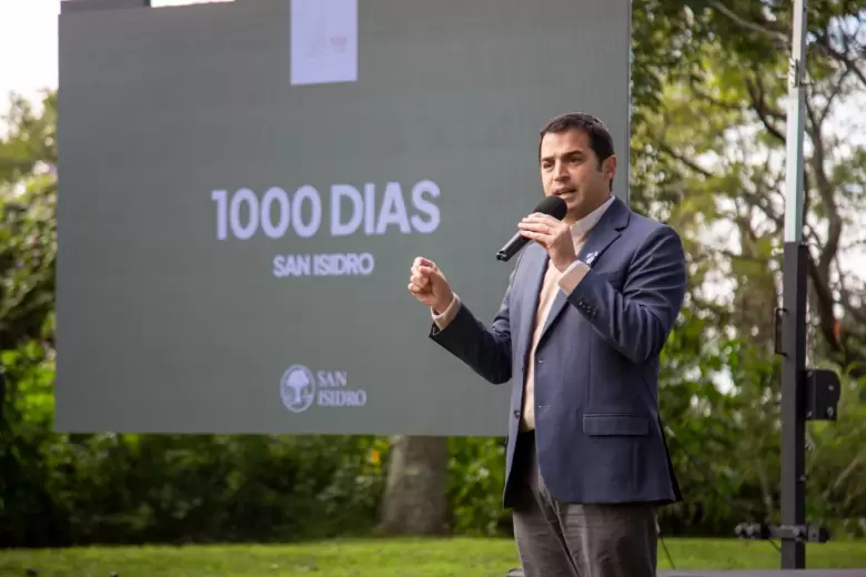 El intendente de San Isidro, Ramón Lanús.