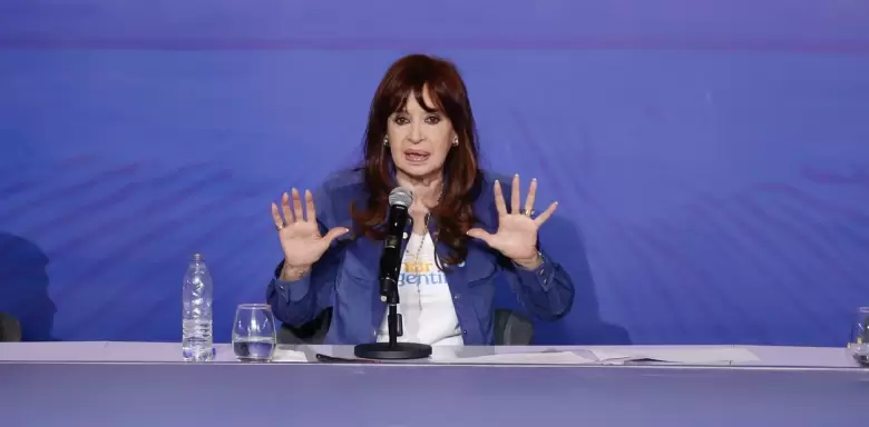 Cristina Fernández de Kirchner en el Encuentro de la Cultura Popular.