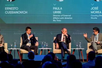 Martín Pérez de Solay en Arminera: "Los proyectos apuntan a posicionar a la Argentina como uno de los principales productores de cobre del mundo"
