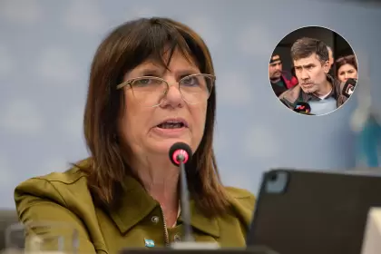 Patricia Bullrich y Ramón Amarilla.