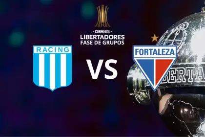 Racing y Fortaleza se enfrentan por la sexta fecha del Grupo E de la Copa Libertadores 2025