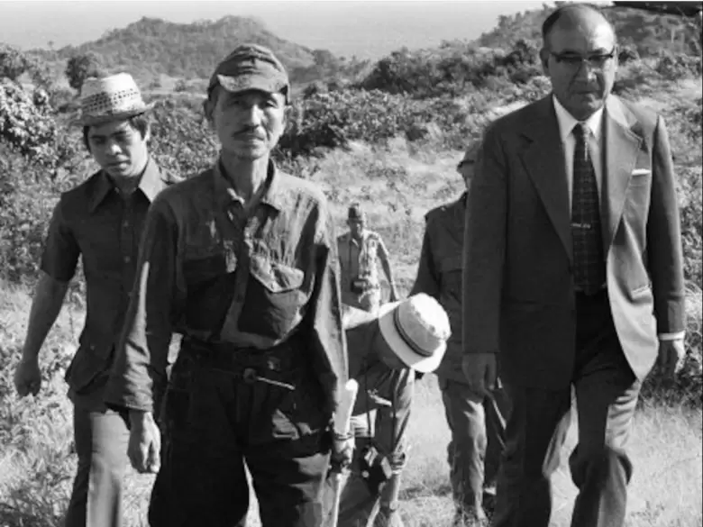 Hiroo Onoda, el soldado japonés que se negó a rendirse.