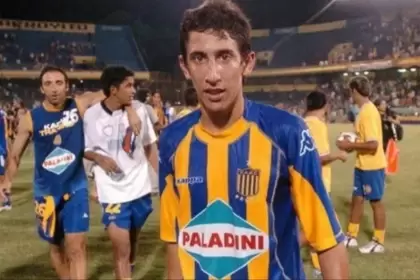 Di María debutó profesionalmente en Rosario Central en 2005
